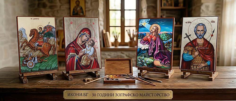 Авторска иконопис и живопис от Диана Стамова – вход към каталога